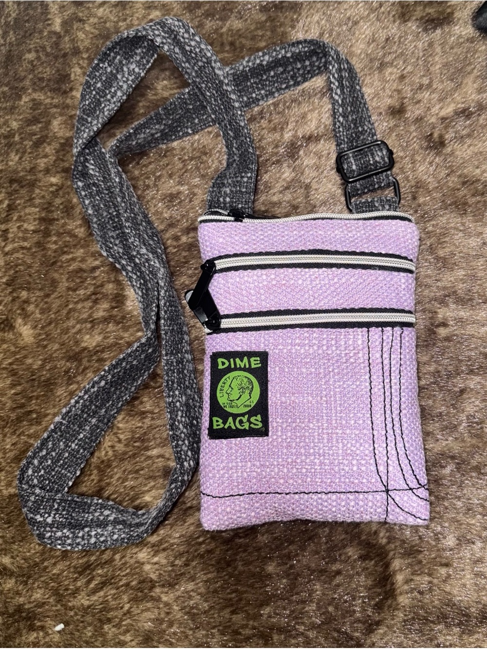 Dime Bags Crossbody Padded Bag.